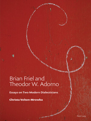 cover image of Brian Friel and Theodor W. Adorno